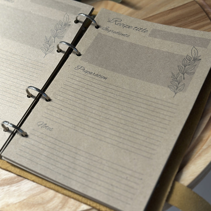 Gift for Mom, Custom Family Recipe Book